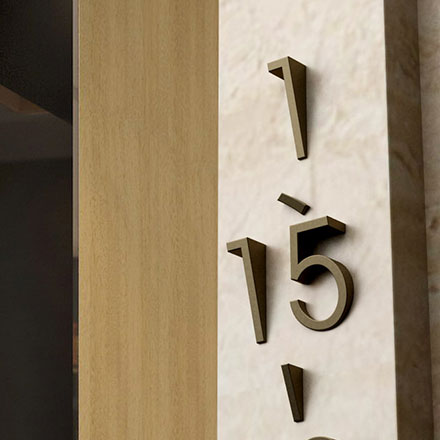 樓梯深圳標識設計